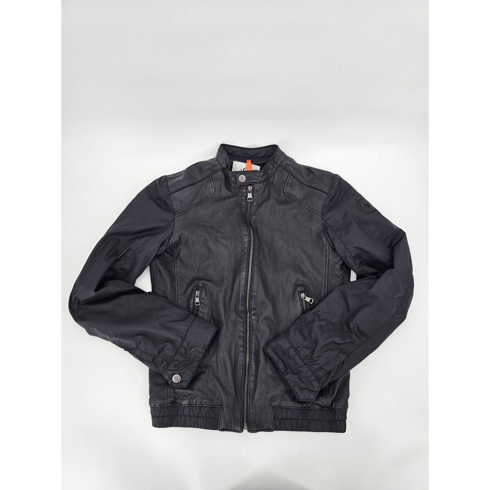 CERRUTI 1881 Bomber Style Jacket Size‎ 46 Black Giubbotto